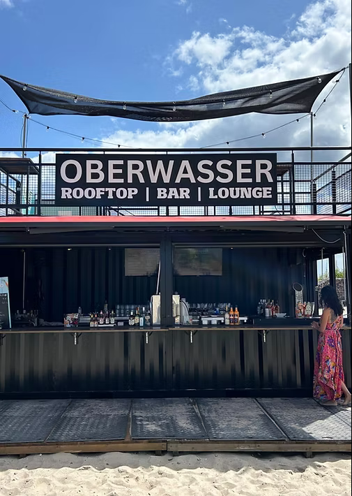 Oberwasser Damp - Rooftop Bar Lounge Eventlocation an der Ostsee für Beach Partys und Firmen-Events